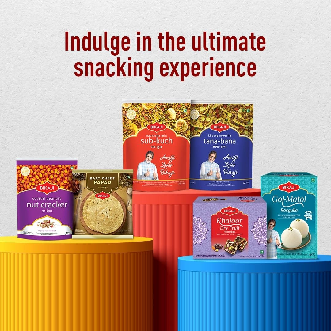 Patisa 400G & Soan Papdi Manbhawan 450G Combo | Ready to Eat Indian Namkeen | Crunchy Bar Snack, Tea-Time Munchies & Party Mix | Authentic Munching Pack for Sharing & Everyday Snacking