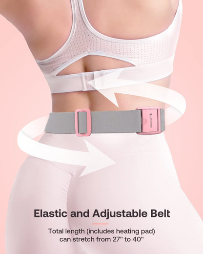 Heating Pad for Period Cramps, Portable Menstrual Heating Pad, Period Pain Relief Heated Pad, Back or Belly Heating Belt, for Her Women Girl Friend Wife