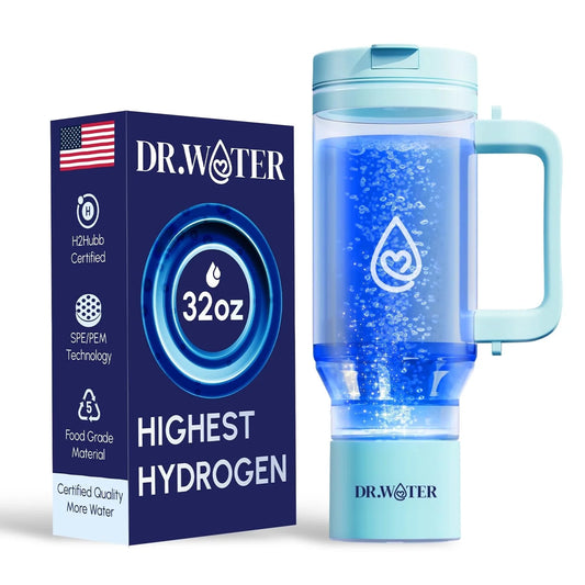 Hydrogen Water Tumbler | 3X More Hydrogen Concentration | 32Oz Hydrogen Water Generator | Hydro Tumbler 3PPM Green
