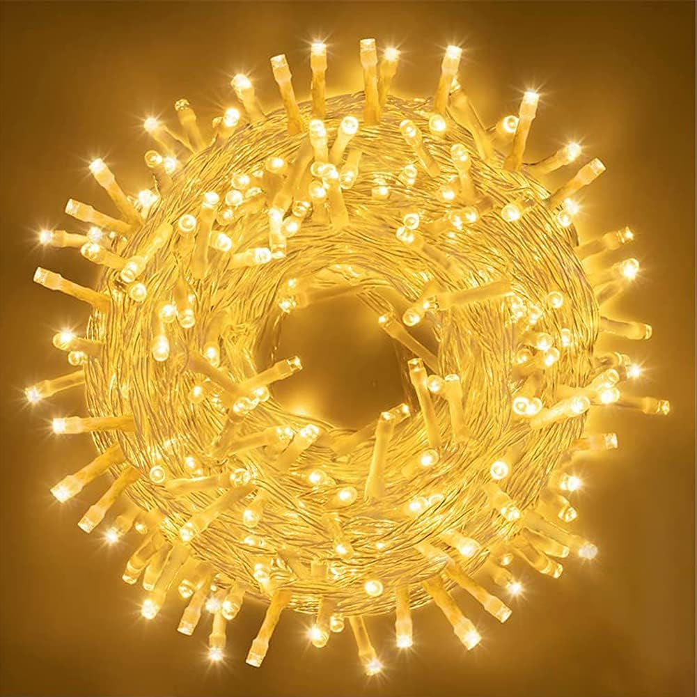 Window Curtain String Lights,300Pcs LED String Lights Curtain Lights Indoor Outdoor Lights for Christmas String Lights for Bedroom USB Charging White