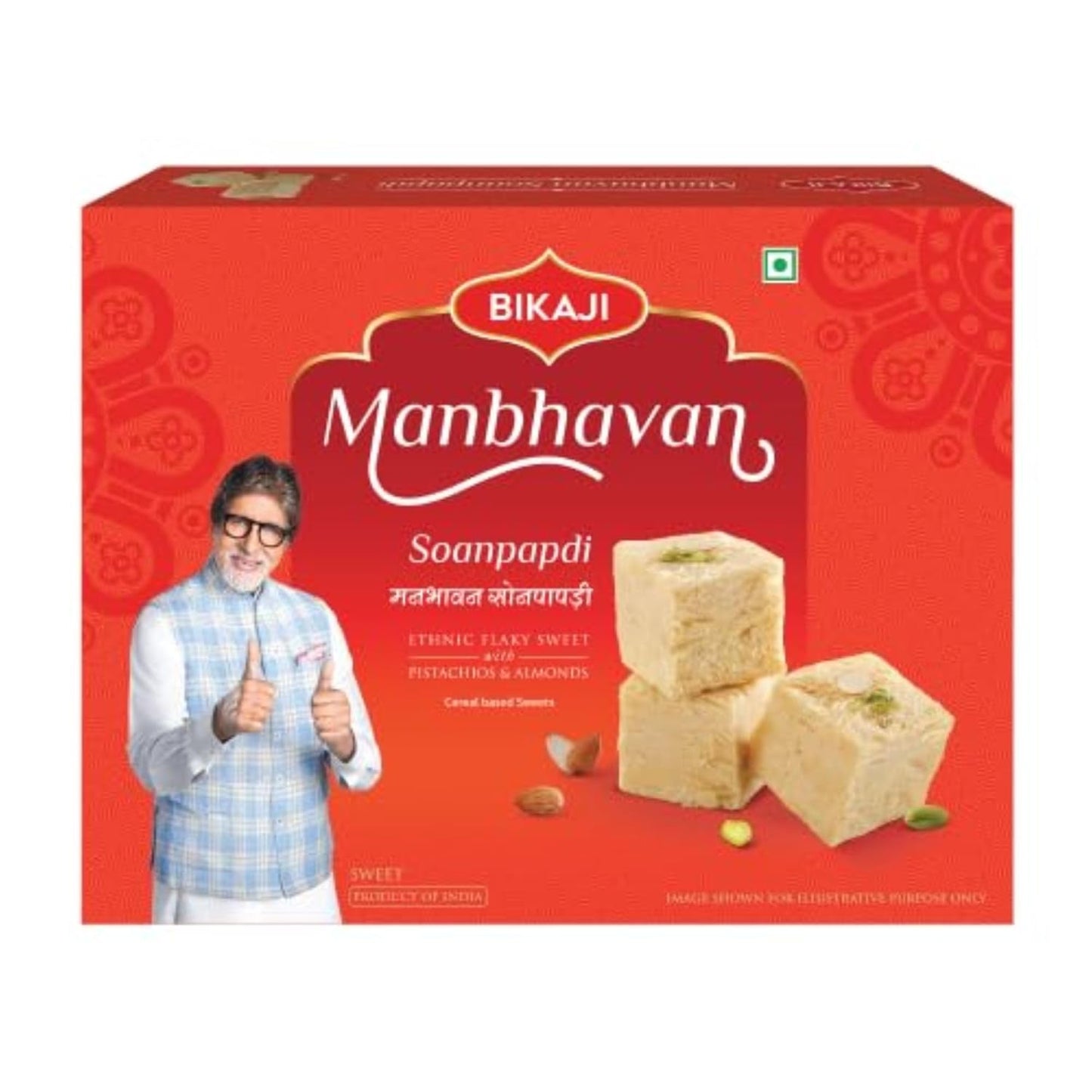 Patisa 400G & Soan Papdi Manbhawan 450G Combo | Ready to Eat Indian Namkeen | Crunchy Bar Snack, Tea-Time Munchies & Party Mix | Authentic Munching Pack for Sharing & Everyday Snacking