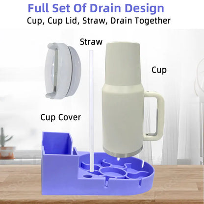 High Quality Tumbler Dry Store Rack Rack Tumbler Drying Station for Cleaning Cups and Storage Water Cup Holder