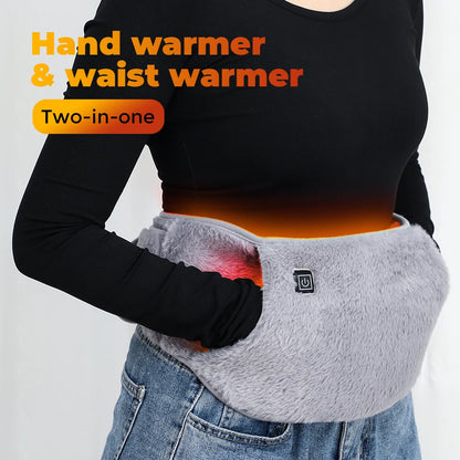 Electric Heating Period Cramp Belt 3 Levels Temperature Adjustable Menstrual Heating Pads Stomach Abdominal Warm Palace Belt