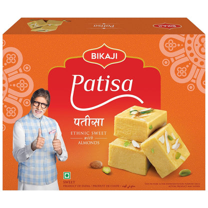 Patisa 400G & Soan Papdi Manbhawan 450G Combo | Ready to Eat Indian Namkeen | Crunchy Bar Snack, Tea-Time Munchies & Party Mix | Authentic Munching Pack for Sharing & Everyday Snacking
